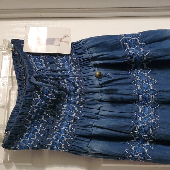 Lapis jean skirt /dress - Picture 4 of 11